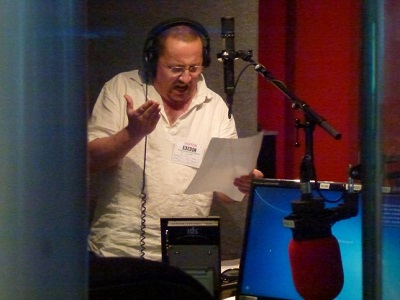 Voice-over artist Peter Kenny